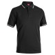 Polo M.M Piquet CORTEZ SPORT nero