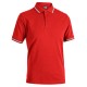 Polo M.M Piquet CORTEZ SPORT rosso