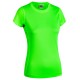 T-shirt girocollo donna CIRCUIT verde fluo