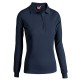 Polo donna manica lunga STAFF dark blu