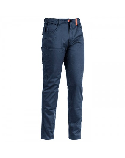 Pantalone super stretch SUMMER blu navy