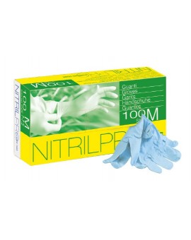Guanti in NITRIL PRO senza polvere confezione da 100 pz.