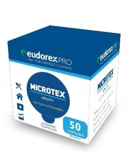 Panni multiuso microfibra MICROTEX UTILITY Cm. 30 X 30 Conf. 50 panni